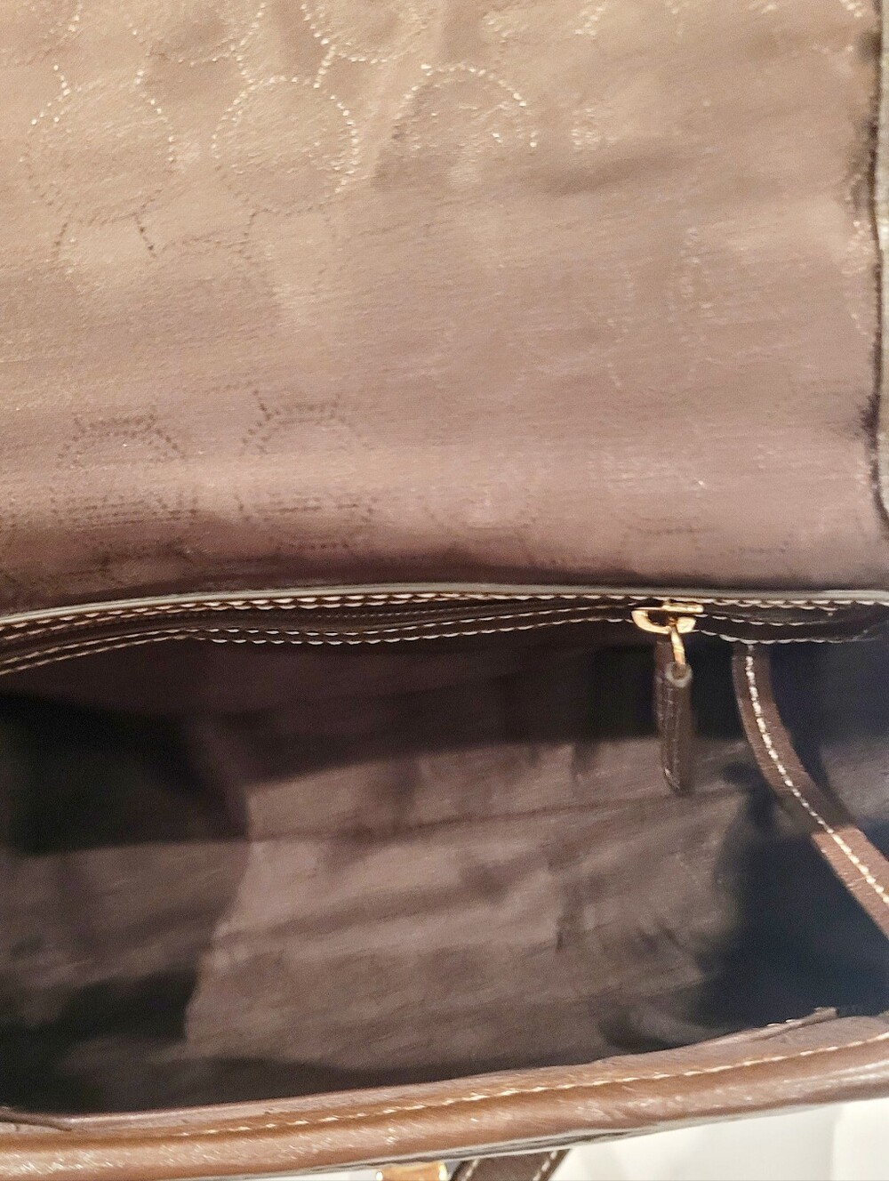 Michael Kors Leopard-Print Calf Hair Satchel - Picture 8 of 9
